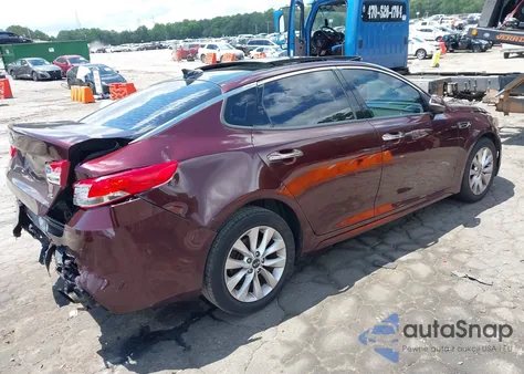 2016 Kia Optima Ex z USA, uszkodzony, nr VIN 5XXGU4L37GG009108